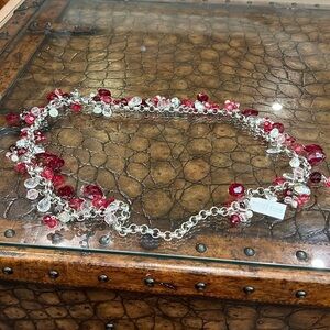 White House Black Market jeweled belt